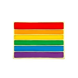 Rainbow Flag Enamel Pin